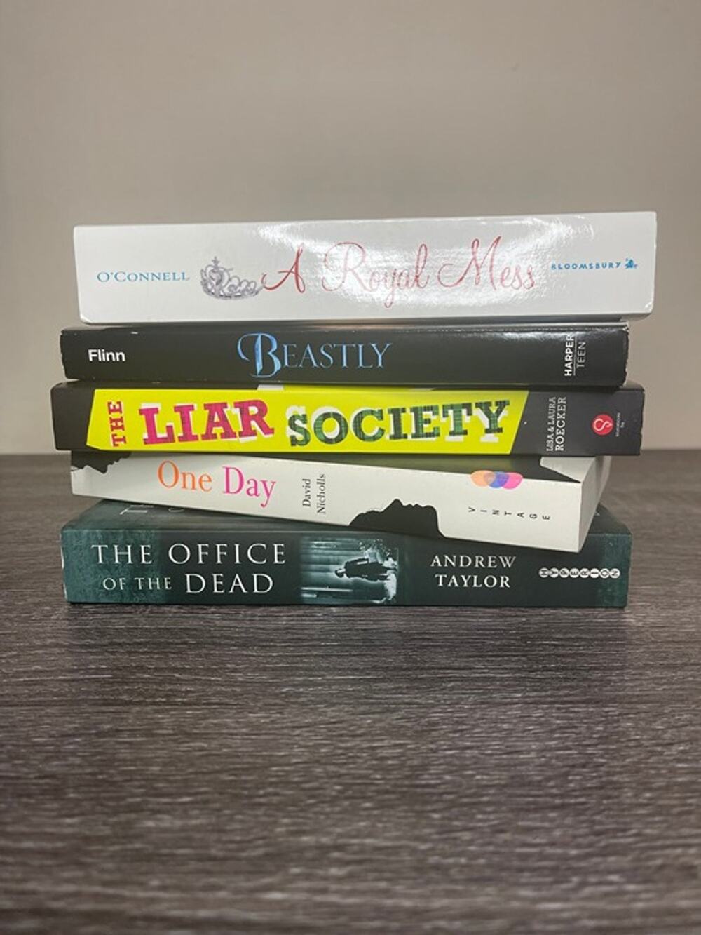 Young Adult Fiction 5 Book Bundle Romance Fantasy Mystery Paperback Lot USED